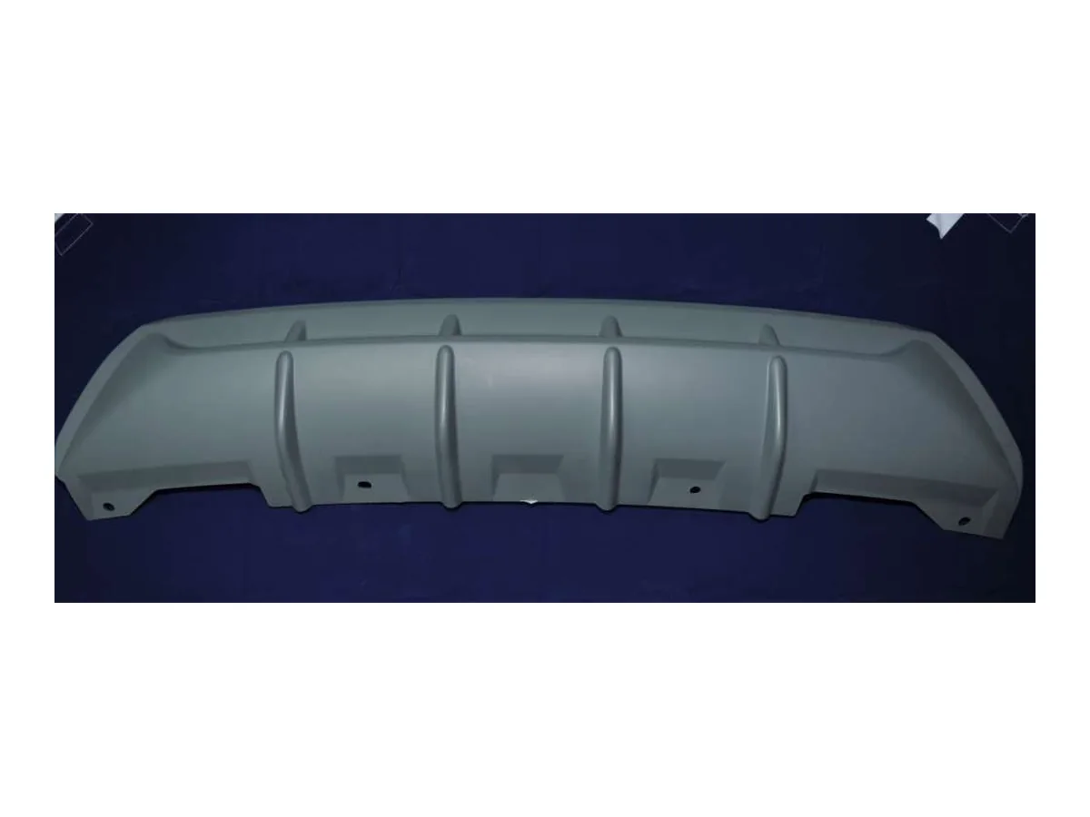 Large molded automotive exterior trim panel