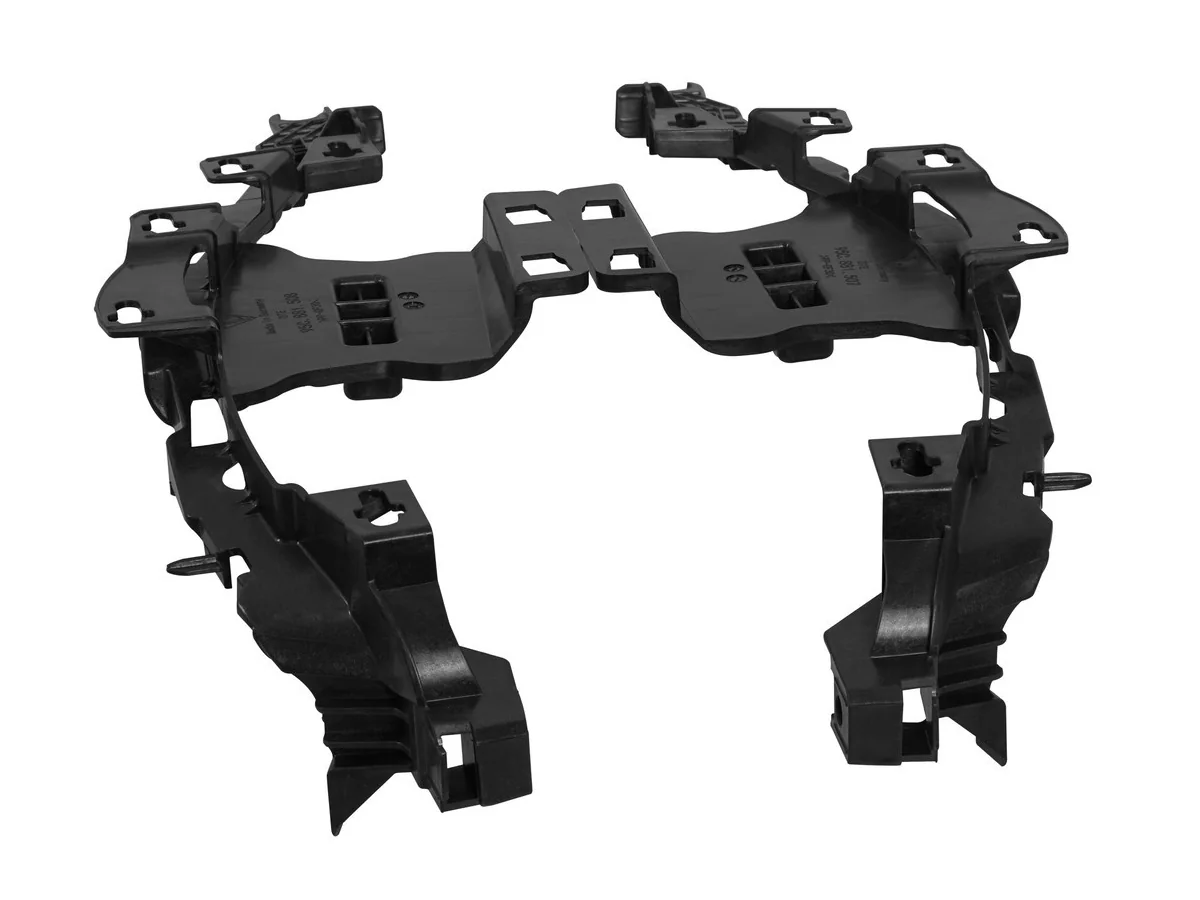 Molded automotive instrument panel carrier