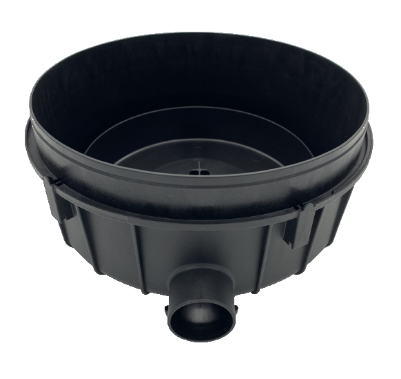 Bowl-shaped housing cover — product photograph