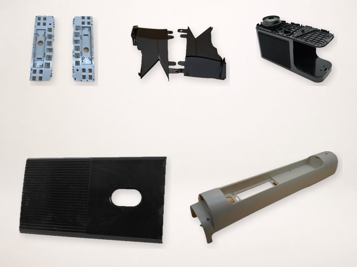 Small appliance molded component family