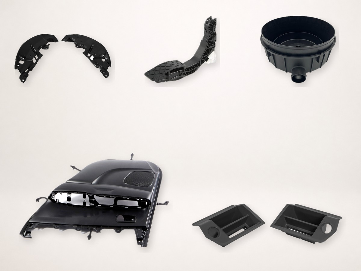 Automotive molded component family