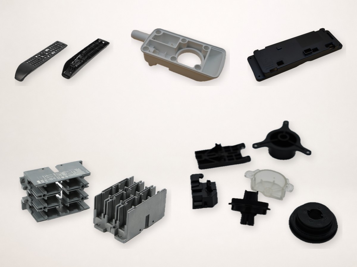 Electronic enclosures and precision molded components
