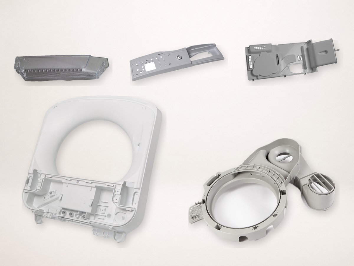 White goods panels, frames and housings